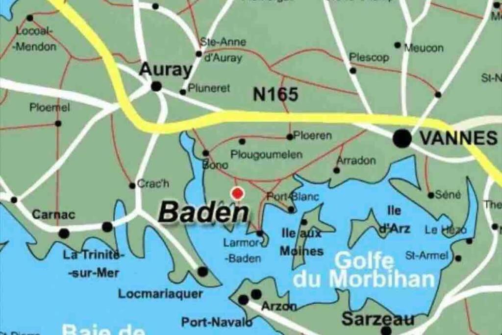 Maison Baden - Golfe Du Morbihan Kültér fotó